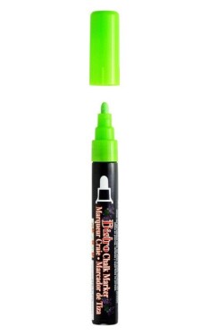 Marvy 480-f4 Křídový popisovač fluo zelený 2-3 mm