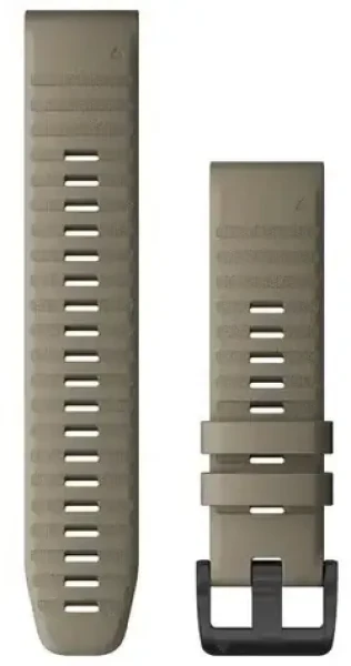 Garmin řemínek QuickFit 22 tmavě pískový / Řemínek / 22 mm / silikonový (010-12863-02)