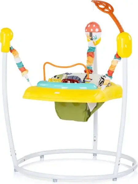 CHIPOLINO Skákadlo pro miminko Jumpy Car Yellow (PRJC02601YE)