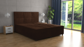 FRONTI Postel FIFI 160x200 hnědá