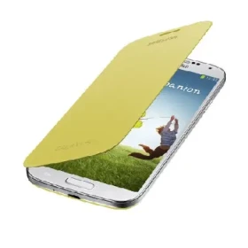 SAMSUNG flipové pouzdro pro SAMSUNG Galaxy S IV (i9505, i9506) / Žlutá (EF-FI950BYEGWW)