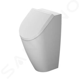 DURAVIT - ME by Starck Pisoár, zadní přívod vody, Rimless, s HygieneGlaze, bílá 2812302000