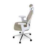 Kancelářská židle, houpací mechanismus, béžová síťovina, KA-K2031 BGE