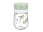 Little Dutch Hrnek trénovací 360° 300 ml Farma zelená / od 9 měsíců (108018565399LD)