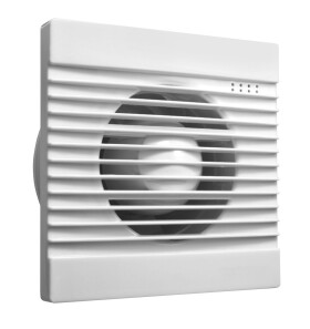 AQUALINE - Koupelnový ventilátor, 230V/50Hz, 100, bílá FBS300