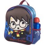 Harry Potter Dětský batoh + Hliníková láhev na pití 500 ml