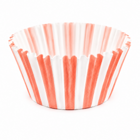 Cake star papírové košíčky na muffiny a cupcakes barevné 50x30 mm 100ks-vzor 5