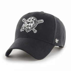47 Brand Pánská kšiltovka Pittsburgh Pirates MLB Black & White MVP Adjustable