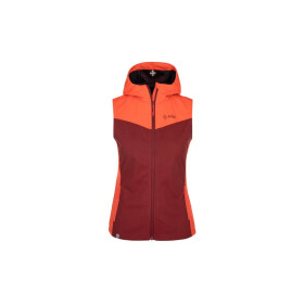 Dámská softshellová vesta model 15270019 tmavě červená 34 - Kilpi