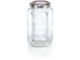 Leifheit šestihranná sklenice 1700 ml 03212