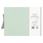 Busy B Kniha hostů Sage Faux, růžová barva, zelená barva, papír, textil