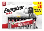 Alkalické tužkové baterie AA 8ks - Energizer Max