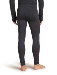 Pánské merino spodky ICEBREAKER Mens 200 MerinoFine Ace Leggings, Jet Heather velikost: L