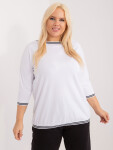 Halenka bílá 4XL