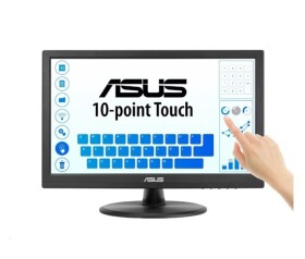 ASUS LCD 15.6" VT169HE Touch 1920x1080, IPS, Wide Viewing Angle, Frameless, Flicker free, Low Blue Light, HDMI EDF_1011161