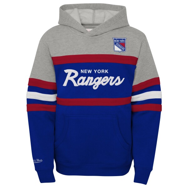 Outerstuff Dětská Mikina New York Rangers Head Coach Hoody Velikost: Dětské let)