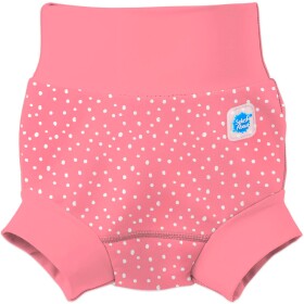 Splash About kojenecké plavky Happy Nappy - Pink Dotty, velikost: L