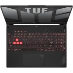 ASUS TUF Gaming A15 šedá / 15.6" FHD / AMD Ryzen 5 7535HS 3.3GHz / 16GB / 1TB SSD / Nvidia RTX 4060 8GB / Bez Os (FA507NV-LP111)