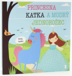 Princezna Katka modrý jednorožec