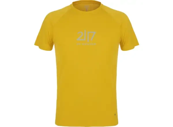 2117 of Sweden Huli pánské triko krátký rukáv Dark Yellow vel. XL