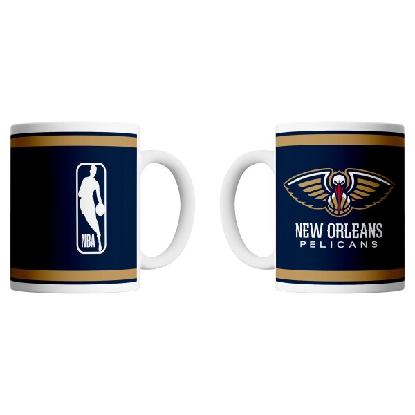 Hrnek New Orleans Pelicans NBA Logo & Shield (330 ml)