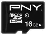 PNY Performance Plus 16GB / Paměťová karta / microSDHC / Class 10 (P-SDU16G10PPL-GE)