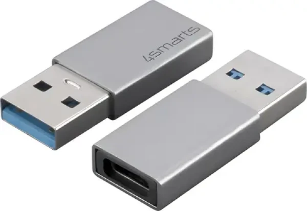 4smarts USB-A - USB-C šedá / Adaptér (540275)