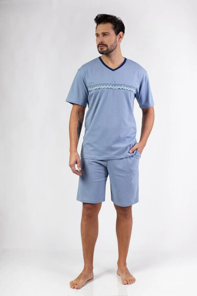Pyžamo Regina 476 cr/r M-XL W25 pánské tmavě modrá M