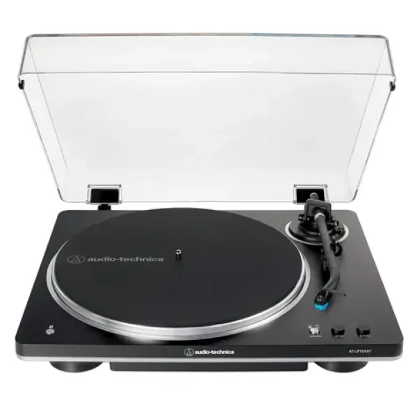 Audio-Technica AT-LP70XBT černá / Gramofon / 33.345 RPM / RCA / předzesilovač (AT-LP70XBTBK)