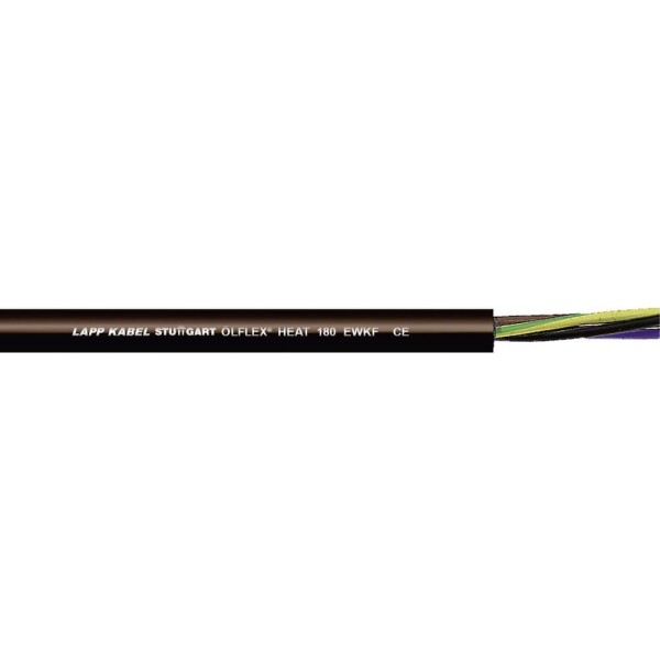 LAPP ÖLFLEX® HEAT 180 EWKF 46512-1 vysokoteplotní kabel 3 x 1.50 mm², metrové zboží, černá