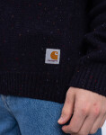 Carhartt WIP Anglistic Sweater Speckled Dark Navy S