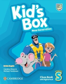 Kid´s Box New Generation Starter Class Book with Digital Pack British English - Caroline Nixon