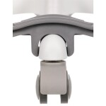 Dětská židle, výškově nastavitelná, šedá síťovina, KA-C806 GREY