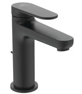 Ideal Standard Cerafine Nuovo - Umyvadlová baterie s výpustí | hedvábná černá (BD908XG)