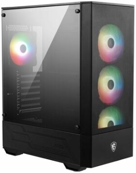 MSI MAG FORGE 112R černá / ATX / 2x USB 3.0 / 4x120mm ARGB / bez zdroje / průhledná bočnice (306-7G16X23-809)