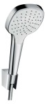 HANSGROHE - Croma Select E Set sprchové hlavice, držáku a hadice, EcoSmart, bílá/chrom 28095400