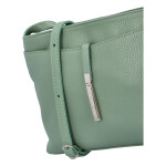 Dámská kožená kabelka Mirna, zelená