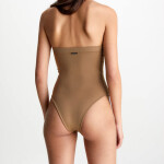 Dámské jednodílné plavky KW0KW02074-RBE - Calvin Klein L