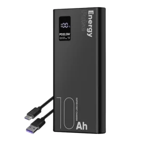 Obal:Me EnergyPulse Powerbanka 10000mAh 22.5W černá (57983119178)