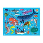 Mudpuppy Puzzle na cesty - Život v oceáně (36 dílků)