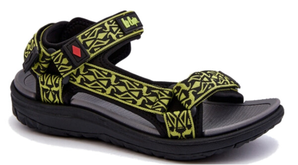 Lee Cooper LCW-24-34-2609L Dámské sandály zelené 38