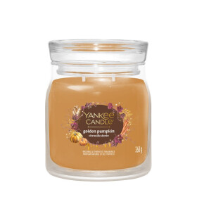 Yankee Candle Signature svíčka: Golden Pumpkin 368g (2 knoty)