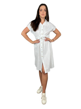 HOSH Košilové šaty Luma Velikost: UNI, Barva: Bílá