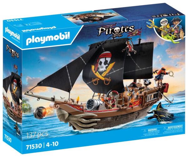 Velká pirátská loď - Playmobil