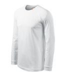 Street LS triko unisex bílá XL