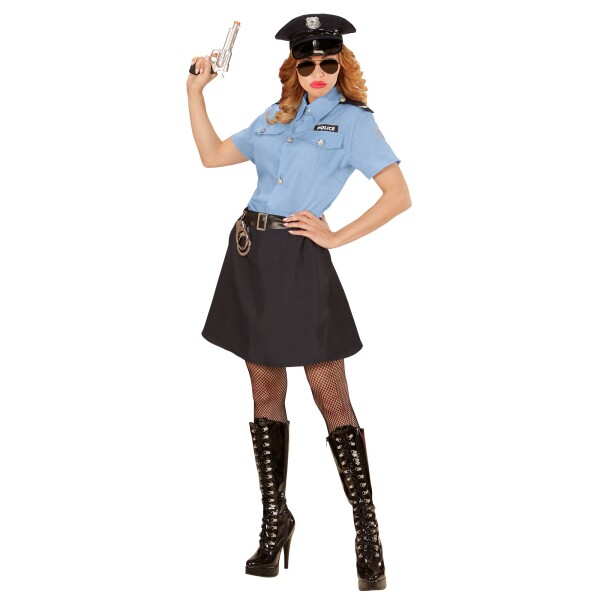 Kostým Policistka modrá Velikost: S