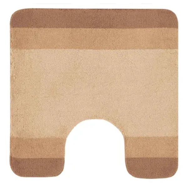 Spirella BALANCE koupelnová WC předložka 55 x 55 cm béžová / polyester (7610583092359)