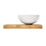 Deska pod umyvadlo s umyvadlem Naturel Wood 45x4x24 cm dub mat DMDUB45UM DMDUB45UM