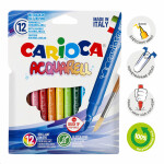 Carioca Brush Tip akvarelové fixy sada 12 ks