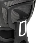 Kancelářská židle, černá síťovina, posuvný opěrák, plastový kříž, kolečka na tvrdé povrchy